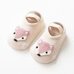 Chaussettes de sol antidrapantes pour bbs filles et garons, chaussons de bateau, dessin anim, automne ...
