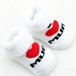 Chaussettes de sol antid�rapantes en caoutchouc 100% coton pour b�b�, chaussettes de dessin anim� pour ...