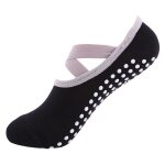 Chaussettes de sport antidrapantes pour femmes, 1 paire, pantoufles de yoga, pantoufles pour dames, ...