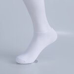 Chaussettes de sport respirantes pour femmes, 4 paires, couleur unie, bateau, confortables, en coton, ...