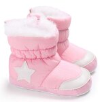 Chaussons de neige en coton pour bbs filles chaussures chauffantes pour bbs garons, bottes de neige ...