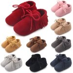 Chaussures anti - b�b� avec noeud a franges pour enfants, nouvelle collection printemps - automne 2020 ...