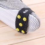 Chaussures antidrapantes a 5 crampons, 1 paire de 5 crampons, chaussures d'escalade, de neige, de glace, ...