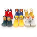 Chaussures antidrapantes pour bbs garons et filles, chaussons antidrapants pour l'intrieur et l'extrieu ...