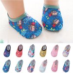 Chaussures antidérapantes pour nouveau - né, chaussons en maille fine, motif dessin animé, pour fille ... Chaussures antidérapantes pour nouveau - né, chaussons en maille fine, motif dessin animé, pour fille ...