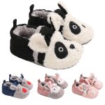 Chaussures pour b�b�s filles et gar�ons, pantoufles souples en peluche avec dessin anim�, chaussures ...