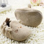 Chaussures de berceau tricotées pour bébés de 0 a 18 mois, chaussures de dessin animé pour nouveau - ... Chaussures de berceau tricotées pour bébés de 0 a 18 mois, chaussures de dessin animé pour nouveau - ...