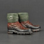Chaussures de combat de montagne de 12 pouces pour soldats allemands de la seconde guerre mondiale, modèle ... Chaussures de combat de montagne de 12 pouces pour soldats allemands de la seconde guerre mondiale, modèle ...