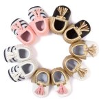 Chaussures en cuir pu souple pour bébés, mocassins unisexes pour bébés filles et garçons, chaussures ... Chaussures en cuir pu souple pour bébés, mocassins unisexes pour bébés filles et garçons, chaussures ...