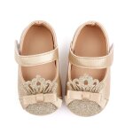 Chaussures d'été pour bébés filles, sandales couronne décontractées, chaussures de plage en cuir souple, ... Chaussures d'été pour bébés filles, sandales couronne décontractées, chaussures de plage en cuir souple, ...
