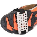 Chaussures d'extrieur antidrapantes pour la neige et la glace, couvre - chaussures d'hiver, crampons ...