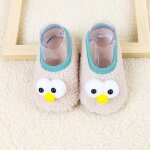 Chaussures d'intrieur pour enfants, chaussons d'hiver chauds pour bb, chaussette de sol en peluche ...