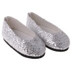 Chaussures a paillettes scintillantes pour poupes de 14 pouces, 4 couleurs, 1 paire, a la mode, cadeau ...