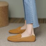 Chaussures plates astronomiques a tte carre pour femmes, mocassins dcontracts, chaussures simples ...