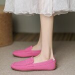 Chaussures plates astronomiques a tte carre pour femmes, mocassins dcontracts, chaussures simples ...