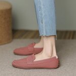 Chaussures plates astronomiques a tte carre pour femmes, mocassins dcontracts, chaussures simples ...