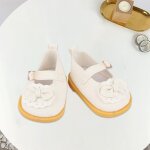 Chaussures de poup�e 18 pouces pour filles, accessoires de v�tements de poup�e avec noeud papillon pour ...