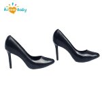 Chaussures de poupée classiques noires a talons hauts pour barbie, sandales, vêtements de pied de princesse, ... Chaussures de poupée classiques noires a talons hauts pour barbie, sandales, vêtements de pied de princesse, ...