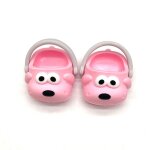Chaussures de poup�e en coton 20cm couleur petit chien rose mignon et moelleux sandales d'�t� pour poup�es ...