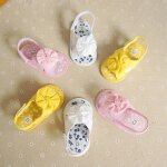 Chaussures de princesse pour nouveau - né, baskets a semelle souple, motif floral, pour les premiers ... Chaussures de princesse pour nouveau - né, baskets a semelle souple, motif floral, pour les premiers ...