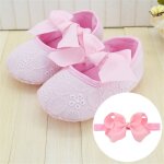 Chaussures de printemps a semelle souple pour bébés filles, en coton, a la mode, avec nâ¿ud papillon, ... Chaussures de printemps a semelle souple pour bébés filles, en coton, a la mode, avec nâ¿ud papillon, ...