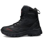 Chaussures de randonne tactiques en plein air pour hommes, militaires, hautes, pour moteur, grande taille ...