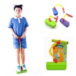 Chaussures a rebond en mousse pour enfants, amusant, jeu s�r, pogo, echasses de jonction, encourage un ...
