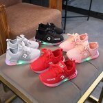 Chaussures de sport lumineuses pour enfants, baskets de course a led pour bbs garons et filles, lumires ...