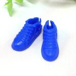 Chaussures de sport en toile blanche pour filles, 1 pièce, accessoire de poupée, vêtements de poupée, ... Chaussures de sport en toile blanche pour filles, 1 pièce, accessoire de poupée, vêtements de poupée, ...