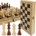 Checs jeu dechecs en bois 30 Checs jeu dechecs en bois 30