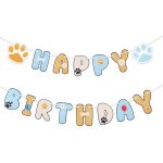 Checarzhn - - no1 - banderole joyeux anniversaire avec motif de patte et guirlande lettres pour enfants ... Checarzhn - - no1 - banderole joyeux anniversaire avec motif de patte et guirlande lettres pour enfants ...
