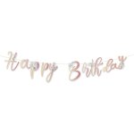 Checarzhn - - no1 - bannière florale « happy birthday » - décorations florales or rose - guirlande de ... Checarzhn - - no1 - bannière florale « happy birthday » - décorations florales or rose - guirlande de ...