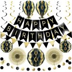 Checarzhn - - no1 - décoration d'anniversaire « happy birthday » - guirlande de fanions - balles en nid ... Checarzhn - - no1 - décoration d'anniversaire « happy birthday » - guirlande de fanions - balles en nid ...