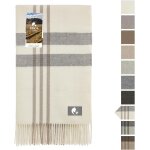 Checarzhn - - no1 - extra large couverture bb alpaga - 200 x 130 cm - doux et moelleux en 100% laine ...