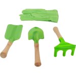Checarzhn - - no1 - set de 3 outils de jardinage pour enfant et gants - outils de jardinage - 170516 ...