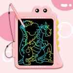 Checarzhn - - no1 - tableau d'ecriture lcd pour enfants, jouet dinosaure de 10 pouces - tableau a gribouiller ...