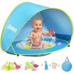 Checarzhn - - no1 - tente anti - uv bébé, grande tente de plage pour bébé avec mini - piscine - système ... Checarzhn - - no1 - tente anti - uv bébé, grande tente de plage pour bébé avec mini - piscine - système ...