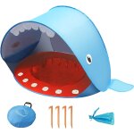 Checarzhn - - no1 - tente anti uv bébé, pop up tente de plage, abri camping voyage vec clous de sol protège ... Checarzhn - - no1 - tente anti uv bébé, pop up tente de plage, abri camping voyage vec clous de sol protège ...