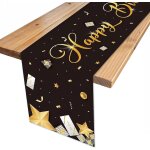 Chemin de table joyeux anniversaire, happy birthday anniversaire nappe d'anniversaire pour fte d'anniversaire ...