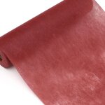 Chemin de table en non - tissé - bordeaux - 25 mx30cm - rouge - décoration d'anniversaire - pour mariage, ... Chemin de table en non - tissé - bordeaux - 25 mx30cm - rouge - décoration d'anniversaire - pour mariage, ...