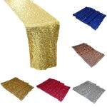 Chemin de table a paillettes, 30cm x 120cm, dcor de maison, multi - usages, accessoires de photographie, ...