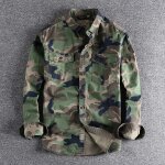 Chemise cargo de camouflage a manches longues pour hommes, chemises de combat s tactiques de sports de ... Chemise cargo de camouflage a manches longues pour hommes, chemises de combat s tactiques de sports de ...