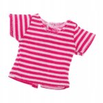 Chemise raye rose pour poupe blythe