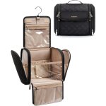 Cheng - bagsmart trousse de toilette femme voyage, grande capacit trousse de maquillage avec crochets ...