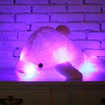 Cheng - changement de couleur 7 led eclaircir jouet de dauphin en peluche oreiller en peluche veilleuse ... Cheng - changement de couleur 7 led eclaircir jouet de dauphin en peluche oreiller en peluche veilleuse ...