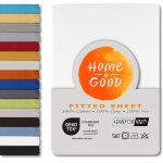 Cheng - home4good drap - housse 90 x 200 cm, 100% coton peign, oeko - tex 100, drap - housse en jersey ...