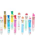 Chenquansarl - lot de 10 stylos a bille rtractables multicolores 10 en 1 pour filles et garons, stylos ...
