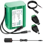 Chenquansarl - 12, 6v dc 5200mah batterie lithium rechargeable pour appareils 12v, batterie pour bandes ...