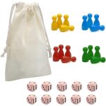 Chenquansarl - 170 pièces pions en bois composant de jeu jouet, figurines de jeu en bois, pions de jeu ... Chenquansarl - 170 pièces pions en bois composant de jeu jouet, figurines de jeu en bois, pions de jeu ...