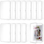 Chenquansarl - 18 pièces boîte a cartes a jouer, boite plastique transparente (10, 5 x 7, 5 x 2, 5 cm), ... Chenquansarl - 18 pièces boîte a cartes a jouer, boite plastique transparente (10, 5 x 7, 5 x 2, 5 cm), ...